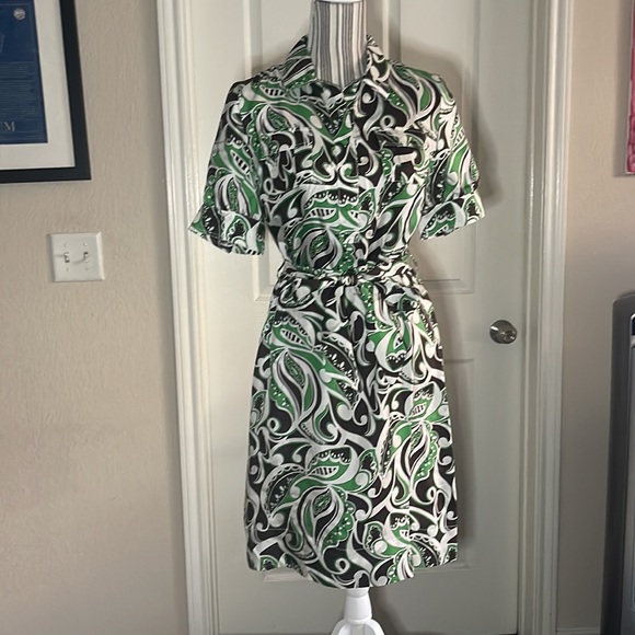 Banana Republic Button Down Shirt Dress - Picture 2 of 10